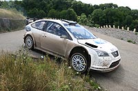 Essais Focus WRC avec Mikko Hirvonen