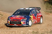 Essais C4 WRC terre avec Sébastien Loeb et Stéphane Sarrazin