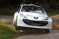 Essais 207 Super 2000 avec Kris Meeke et 207 RC avec Denis Millet