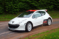 Essais 207 Super 2000 avec Burcu Cétinkaya et Sébastien Ogier