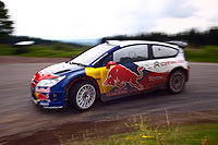 Essais C4 WRC avec Dani Sordo