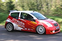 Essais C2 Super 1600 avec Kris Meeke
