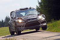 Essais Fiesta WRC avec Jari-Matti Latvala et Mikko Hirvonen