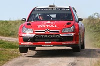 Essais C4 WRC avec Dani Sordo, Séb Loeb et Philippe Bugalski